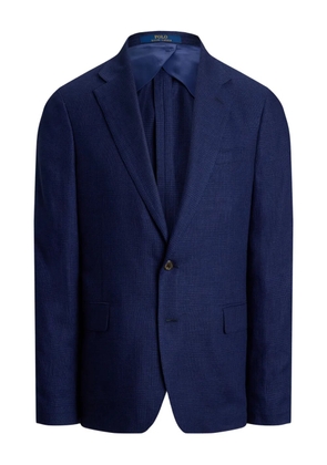 Polo Ralph Lauren check single-breasted blazer - Blue