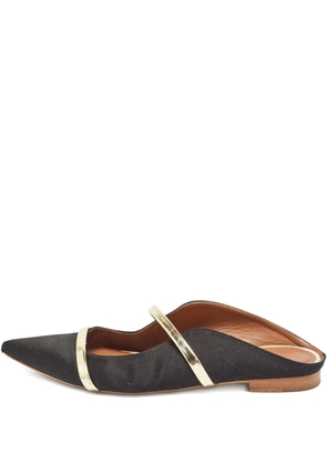 Malone Souliers pointed-toe mules - Black