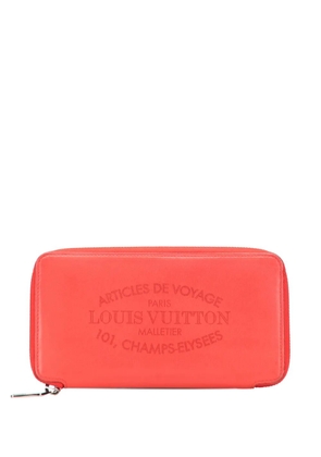 Louis Vuitton Pre-Owned 2013 Leather Articles de Voyage Zippy Wallet long wallets - Red