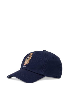 Polo Ralph Lauren bear-embroidered baseball cap - Blue