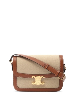 Celine Pre-Owned 2020s Triomphe shoulder bag - Neutrals