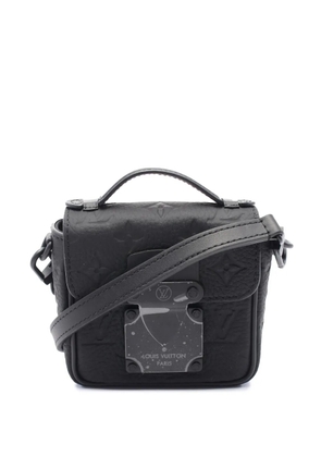 Louis Vuitton Pre-Owned 2021-2025 Monogram Taurillon Pico S Lock satchel - Black