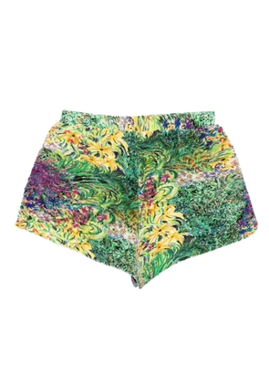 JNBY rolled-edge shorts - Green