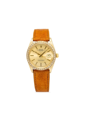 Rolex pre-owned Date 34mm - Yellow