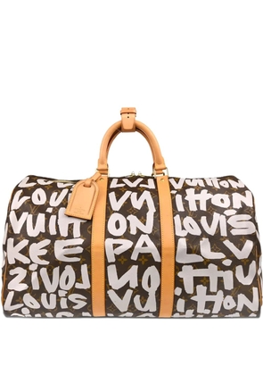 Louis Vuitton Pre-Owned x Stephen Sprouse 2001 Graffiti Keepall 50 travel bag - Neutrals