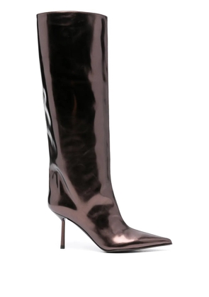 Le Silla 80mm Bella boots - Brown