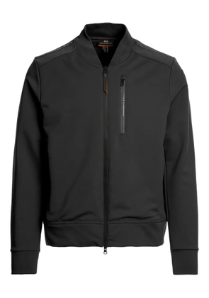 Parajumpers logo-patch bomber jacket - Black