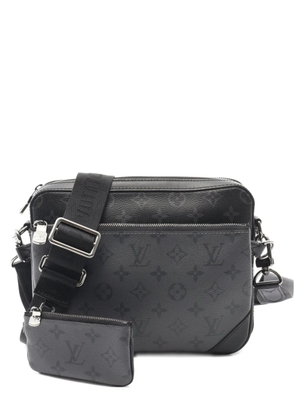 Louis Vuitton Pre-Owned 2021 Monogram Eclipse messenger bag - Black