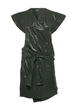 Isabel Marant Vintage 2024 Wrap Shimmer Dress - Black