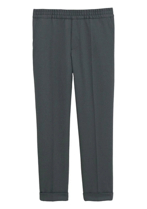 Filippa K Terry cropped tapered trousers - Green