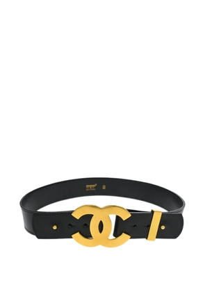 CHANEL Pre-Owned 1996 CC belt - Black