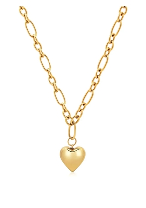 Nialaya Jewelry heart-pendant chain necklace - Gold