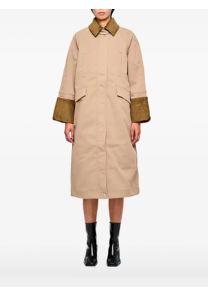 OOF WEAR rear-vent long-sleeve jacket - Neutrals