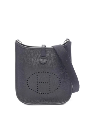 Hermès Pre-Owned 2024 Evelyn TPM perforated shoulder bag - Black
