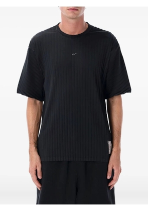 Satisfy pleated T-shirt - Black