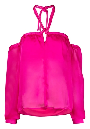 RTA Camilla halterneck top - Pink