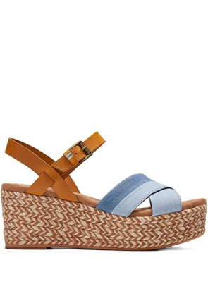 Toms Wilow 'Beige/Blue' sandals