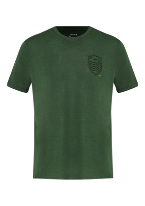 Osklen shield-emblem T-shirt - Green