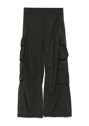 CROQUIS wide-leg cargo trousers - Grey