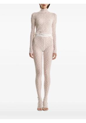 2310 STUDIO high-neck top - White