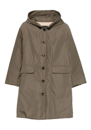 Rosso 35 hooded button coat - Neutrals