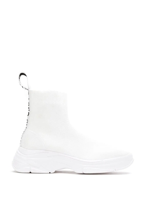 Studio Chofakian knit sneakers - White