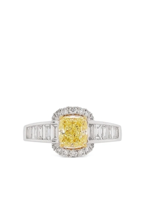 HYT Jewelry platinum diamond ring - Silver