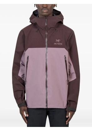 Arc'teryx hooded two-tone jacket - Brown