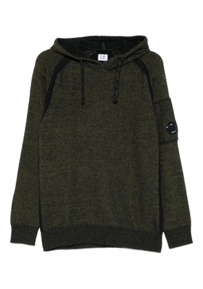 C.P. Company fleece hooded sweater - Green