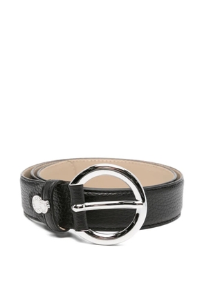 GIANNI CHIARINI logo-detail leather belt - Black