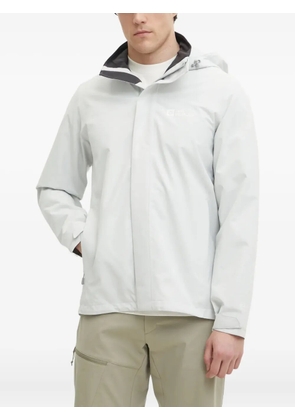JACK WOLFSKIN hooded performance jacket - Grey