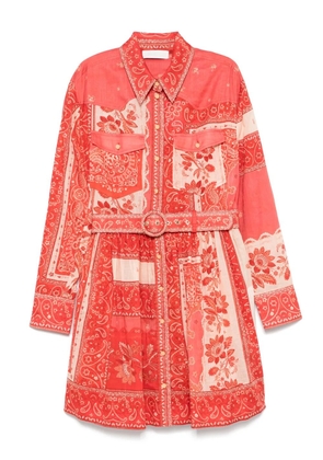 ZIMMERMANN Lucky mini dress - Red