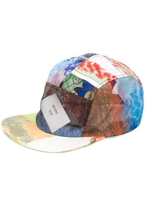 Quetsche patchwork design baseball cap - Blue