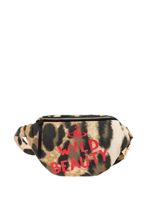 Vivienne Westwood Ada leopard-print belt bag - Neutrals