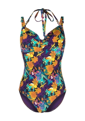 Marlies Dekkers Acapulco plunge balcony swimsuit - Purple