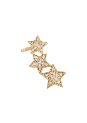 ALINKA STASIA Triple Star diamond right ear cuff - Metallic
