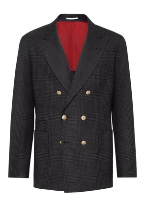 Brunello Cucinelli double-breasted blazer - Grey