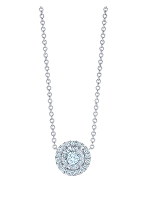 KWIAT 18kt white gold diamond Sunburst pendant - Silver