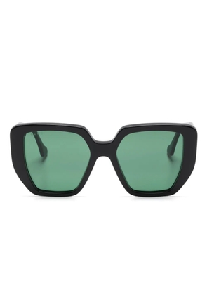 Gucci Eyewear oversized-frame sunglasses - Black