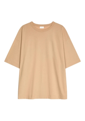 DRIES VAN NOTEN cotton t-shirt - 103 BEIGE