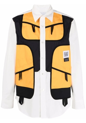 Fumito Ganryu Portable long-sleeve shirt - White