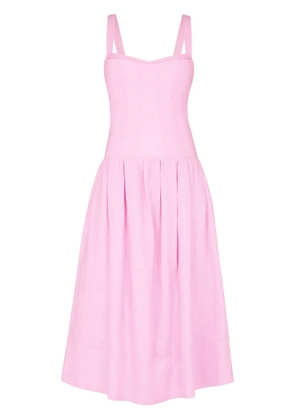 Nicholas Makenna midi dress - Pink