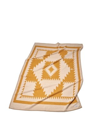 Lagomoro GECO geometric-pattern blanket (200cm x 140cm) - Neutrals