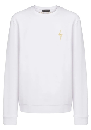 Giuseppe Zanotti Hostap logo cotton sweatshirt - White