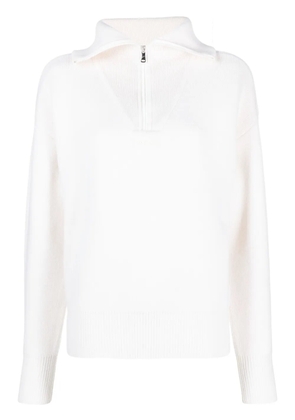 Coperni wool-blend half-zip jumper - White