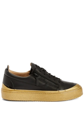 Giuseppe Zanotti Frankie Match double-zip low-top sneakers - Black