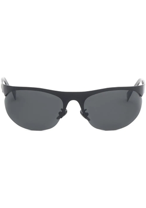 Marni Eyewear Salar de Uyuni oval-frame sunglasses - Black