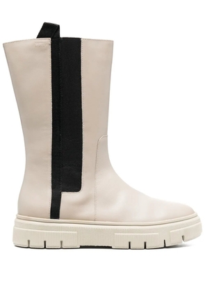 Geox Isotte elasticated-panel detail boots - Neutrals