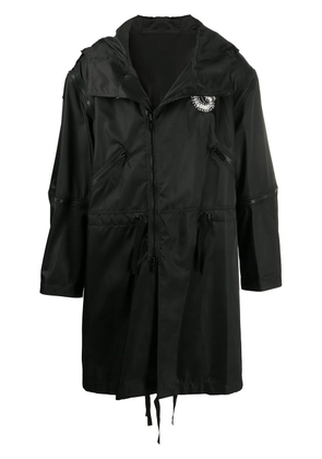 Undercover detachable sleeve parka - Black
