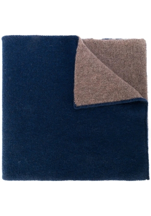 Dell'oglio contrast scarf - Blue